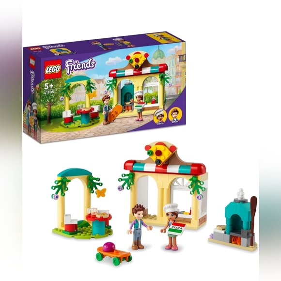 Lego Other - Lego Friends 41705 Heartlake City Pizzeria Building Toy NWT